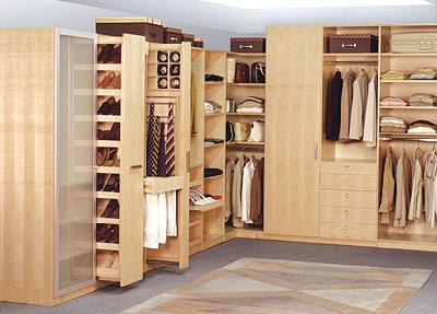 Fbrica de Vestidores Camisas, zapatos organizados