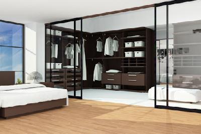 Vestidores a Medidas con puertas transparentes